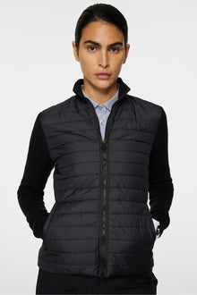 Women | Wren Knitted Hybrid Jacket | Black