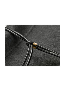 Wool-Cashmere Double-Faced Coat | Horn Gray