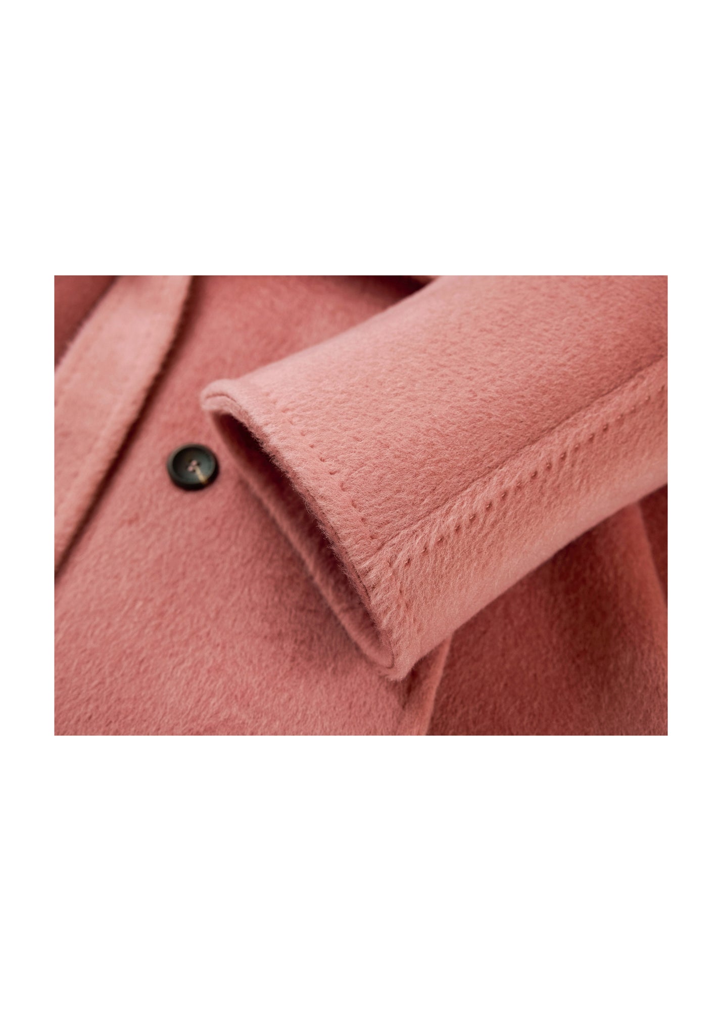 Wool Coat | Pink
