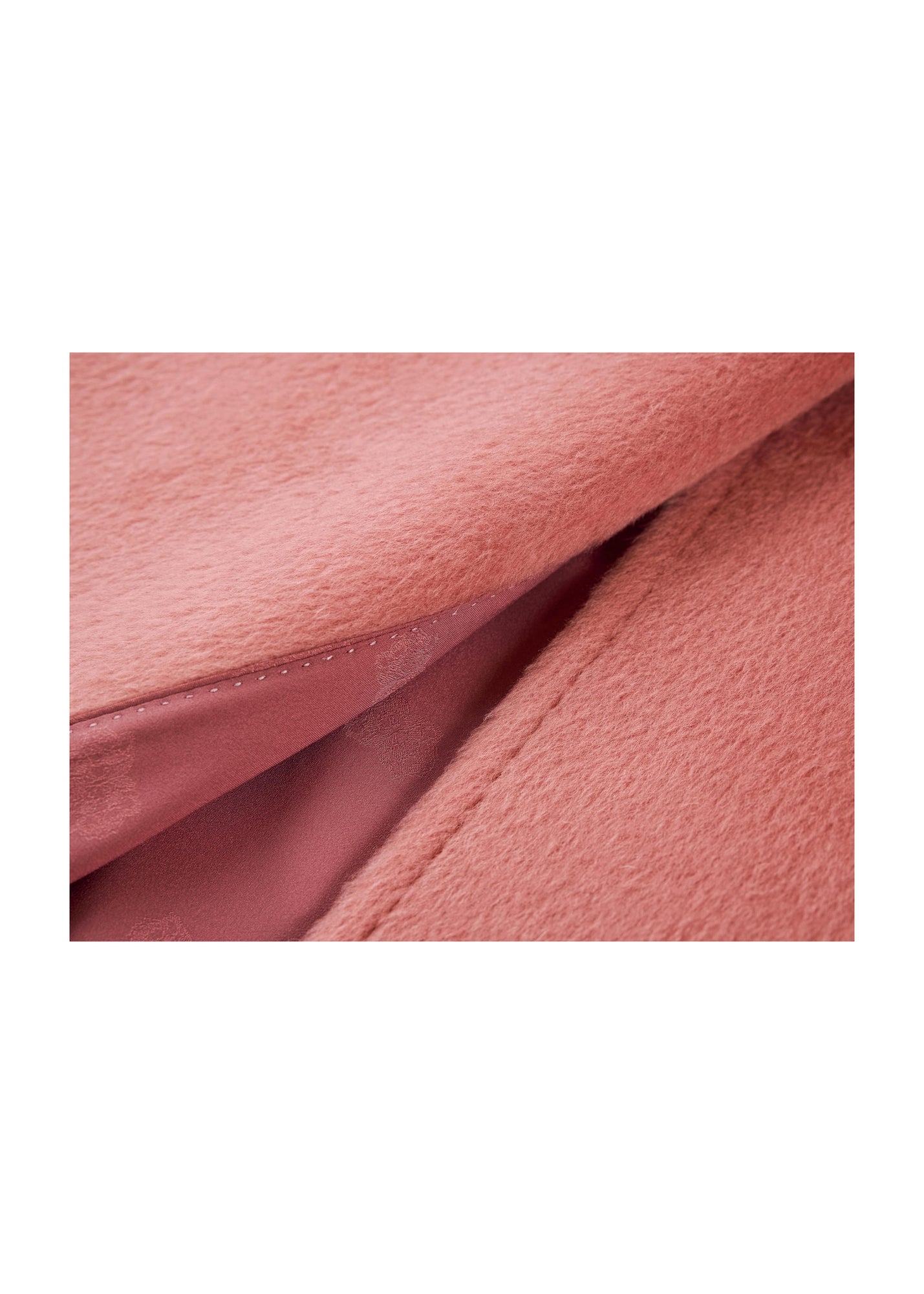 Wool Coat | Pink
