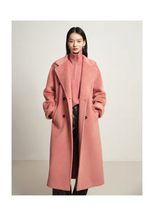 Wool Coat | Pink