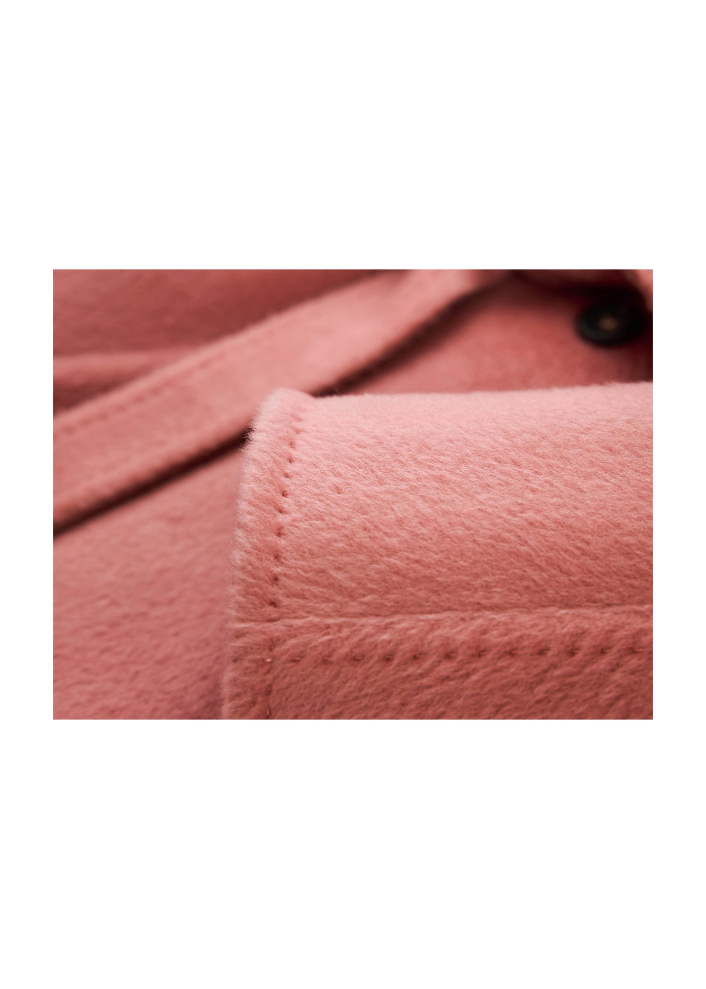 Wool Coat | Pink