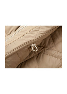 Wool Cotton Jacket | Khaki