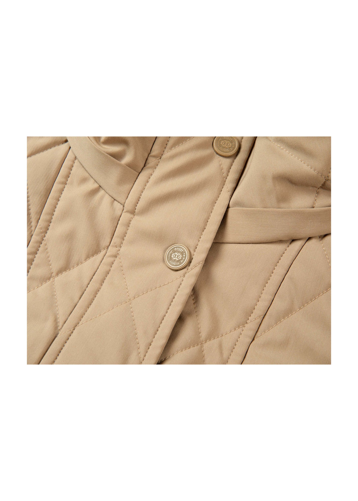 Wool Cotton Jacket | Khaki