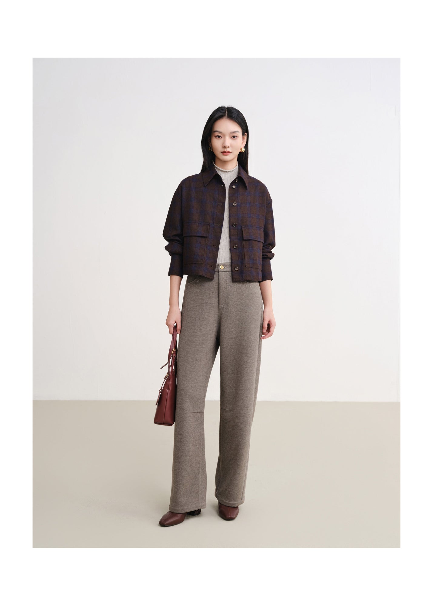 Wool Jeans | Green