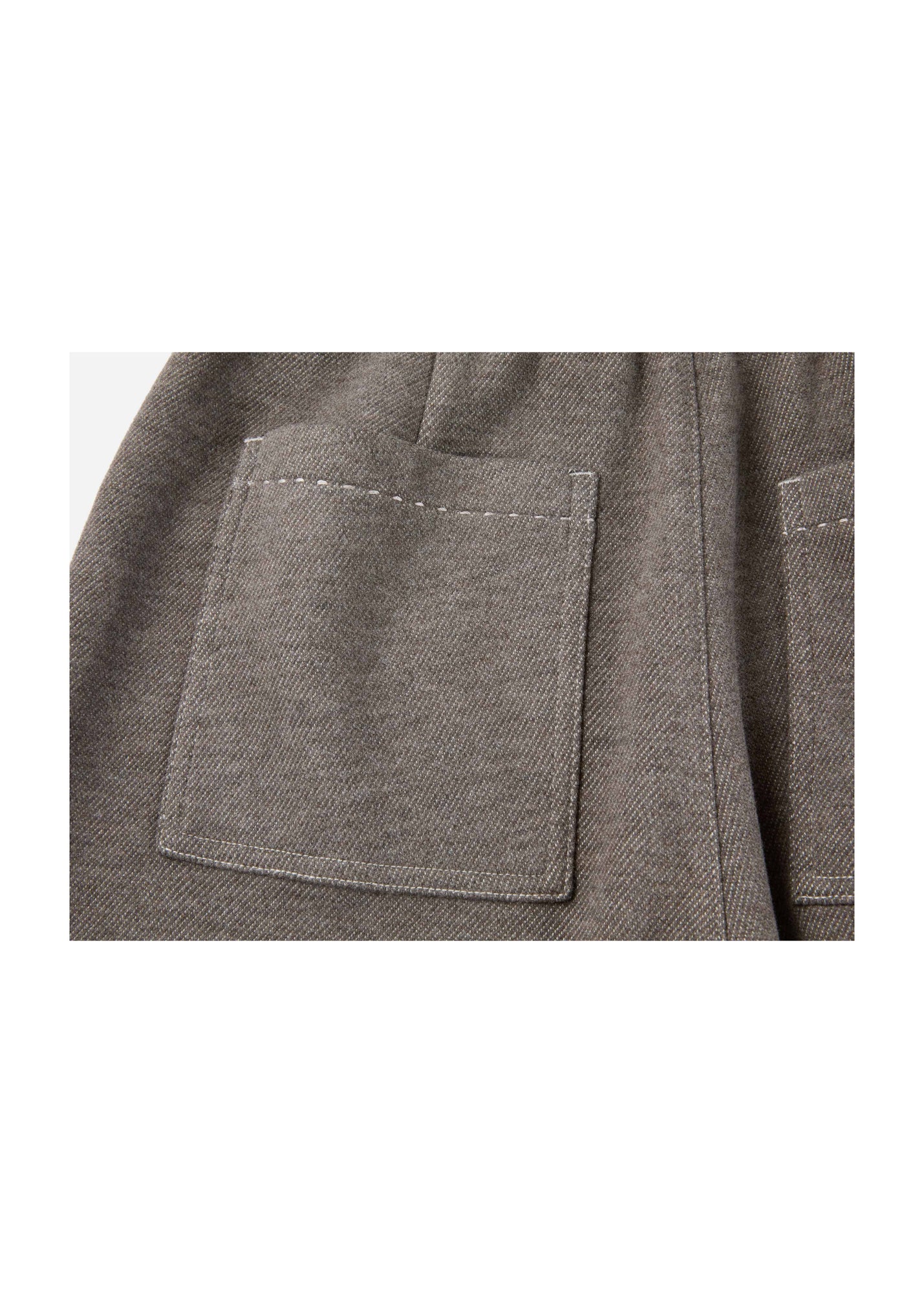 Wool Jeans | Green