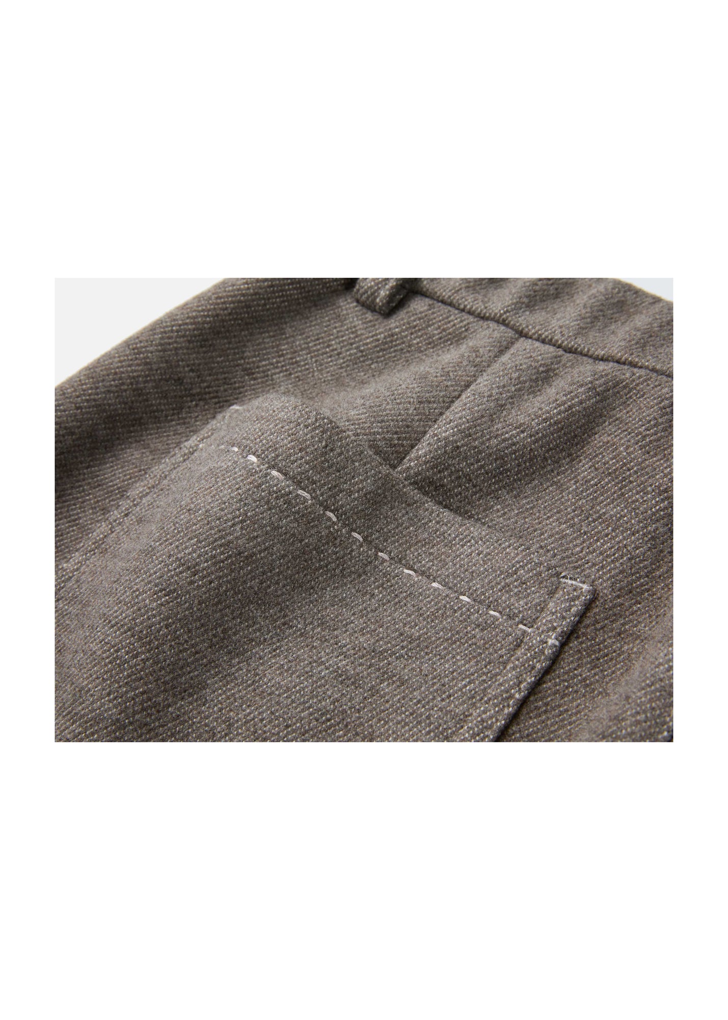 Wool Jeans | Green