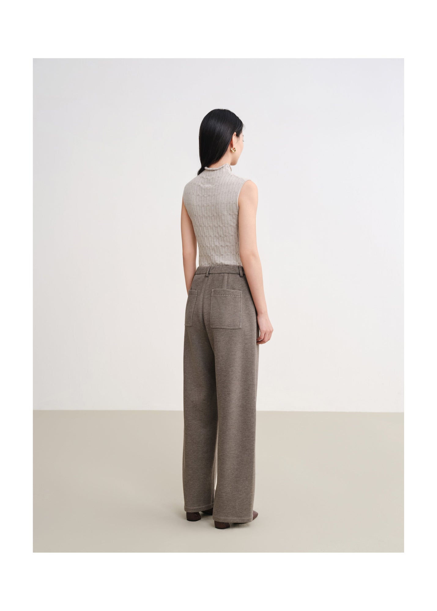 Wool Jeans | Green