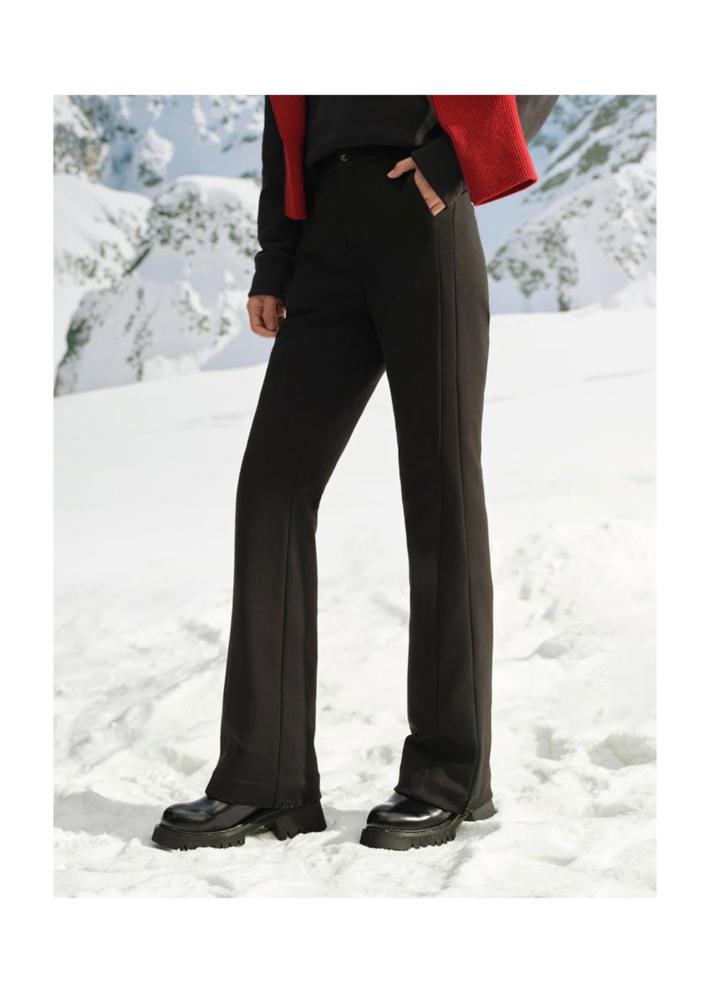 Wool Pants | Black