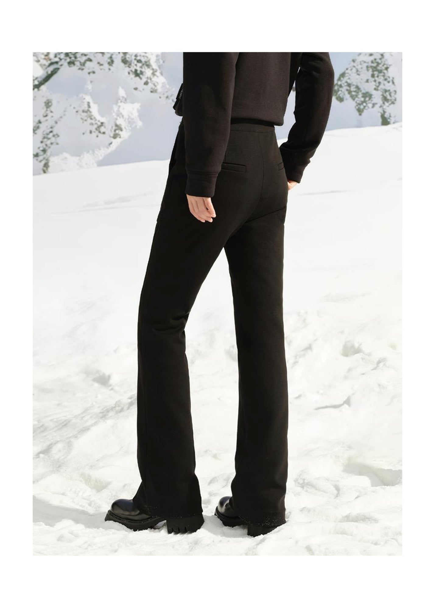 Wool Pants | Black