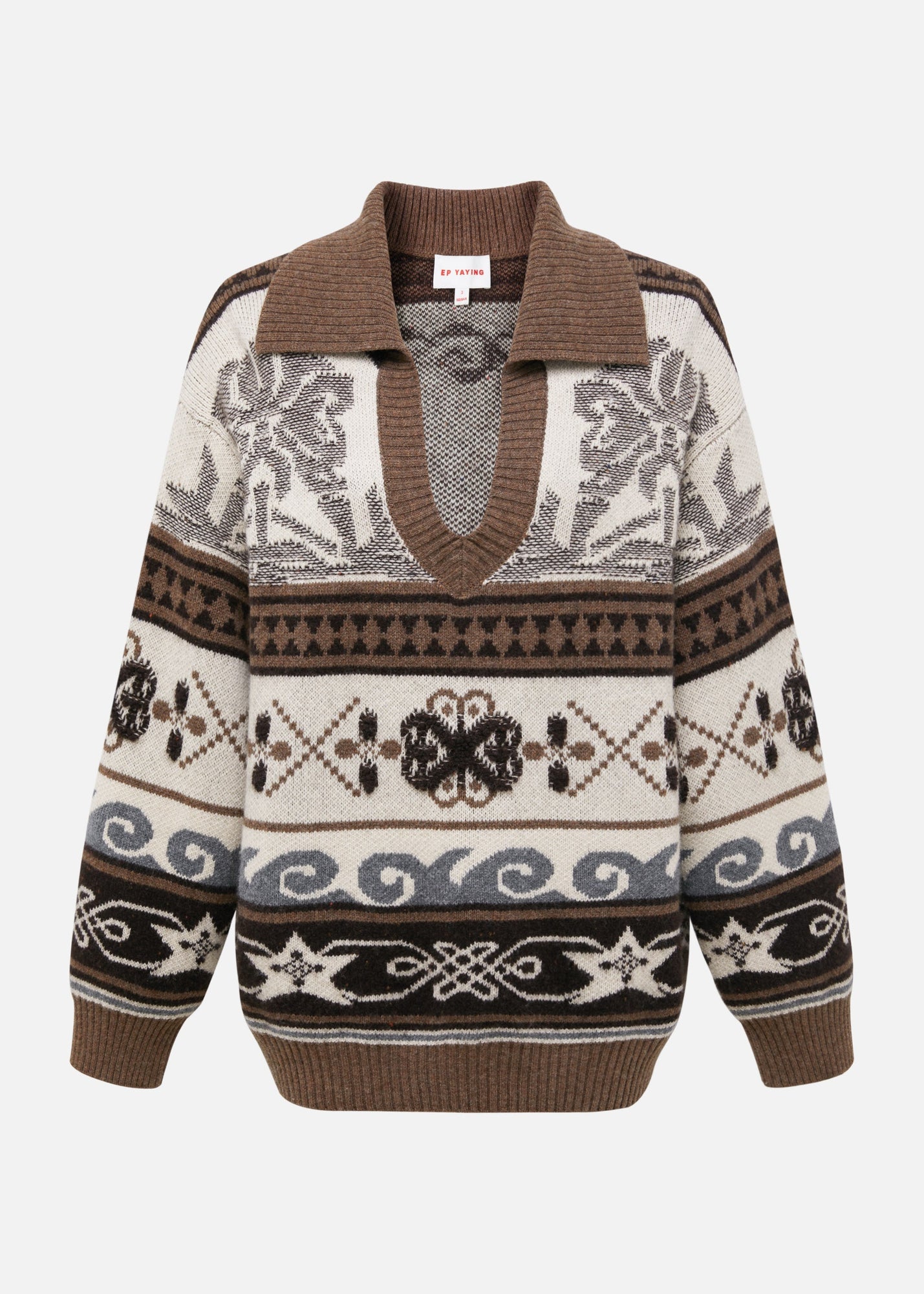 Wool Sweater | Brown