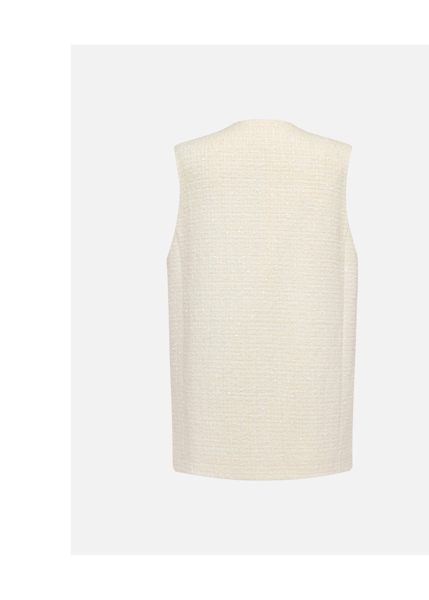 Yak Wool Vest | White
