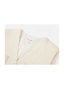Yak Wool Vest | White