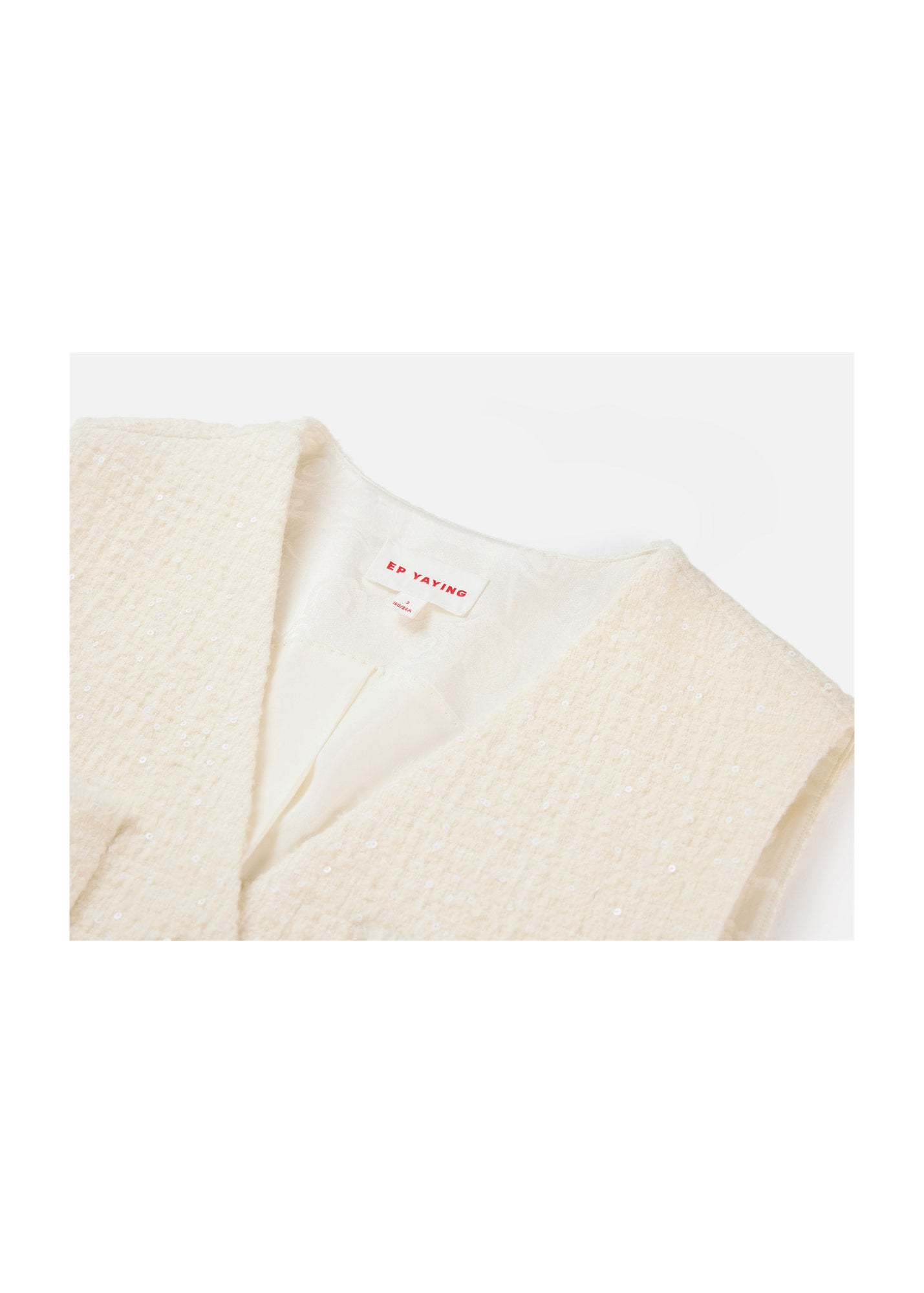 Yak Wool Vest | White