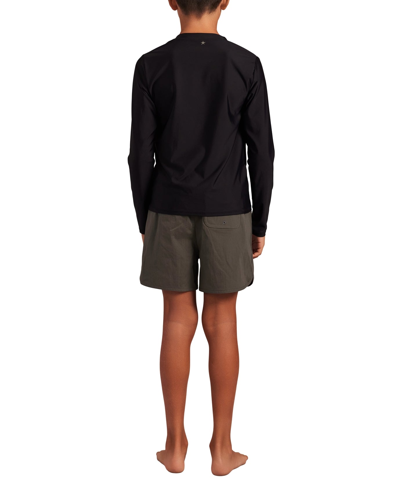 Youth | Elasticated Waist Boardshort | Steel