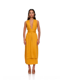 Zado Dress | Gold