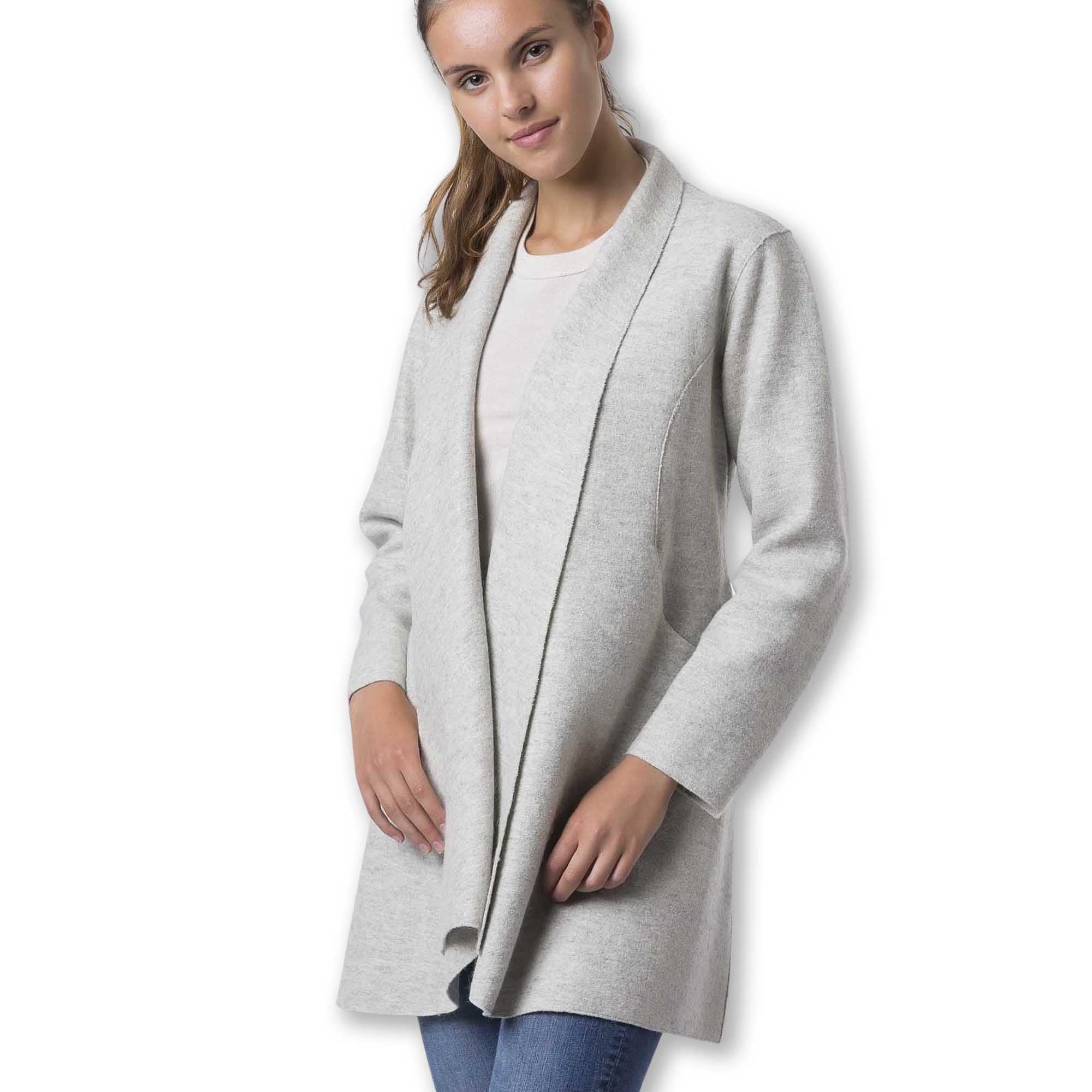 Women | Swing Coat | Carbon