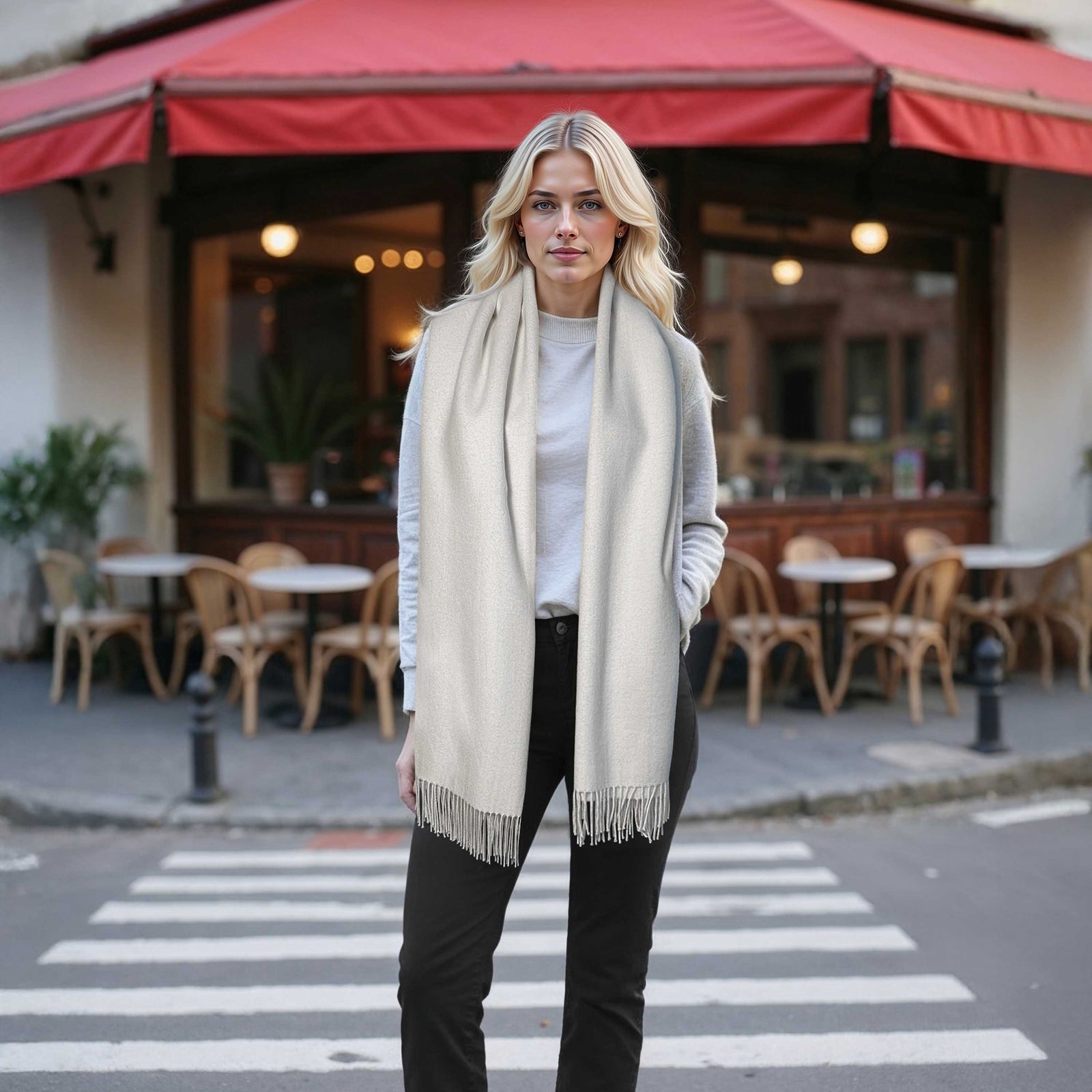 Maxi Wrap | Solid White