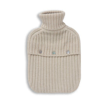 Ribbed Hot Water Bottle | Ivory