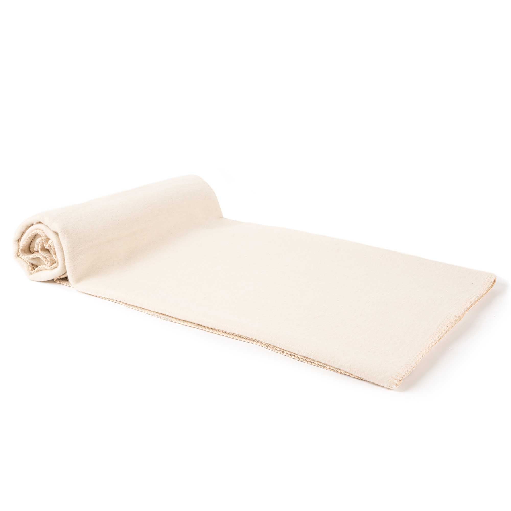 Oslo Bed Blanket Queen | Ivory