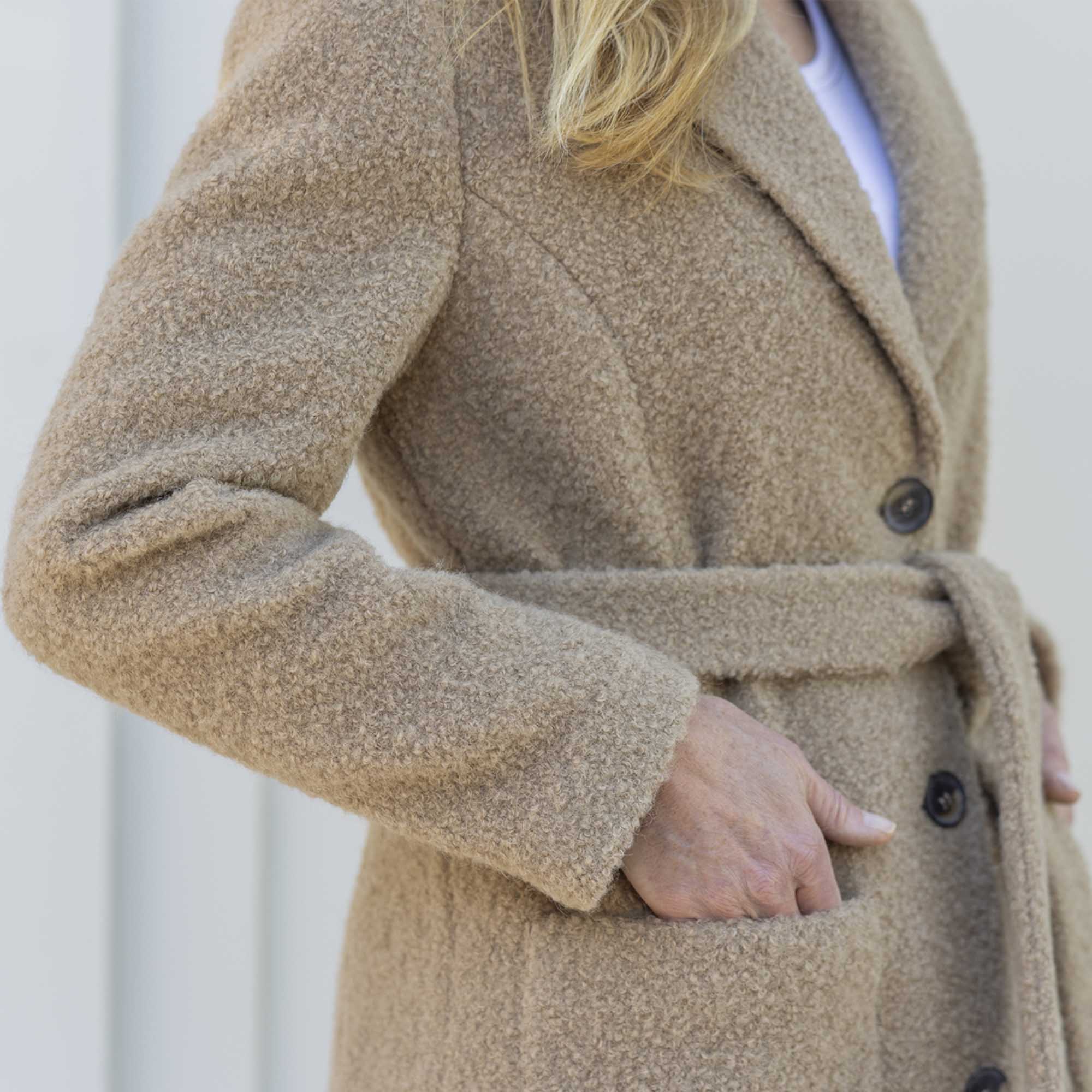 Women | Amelia Coat | Beige
