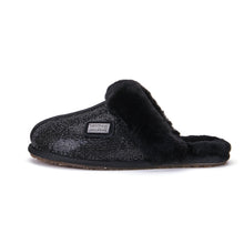 CLOSED MULE GLITTER BLACK - Australia Luxe Collective