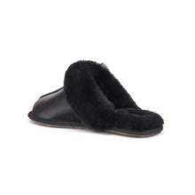 CLOSED MULE SATIN BLACK - Australia Luxe Collective