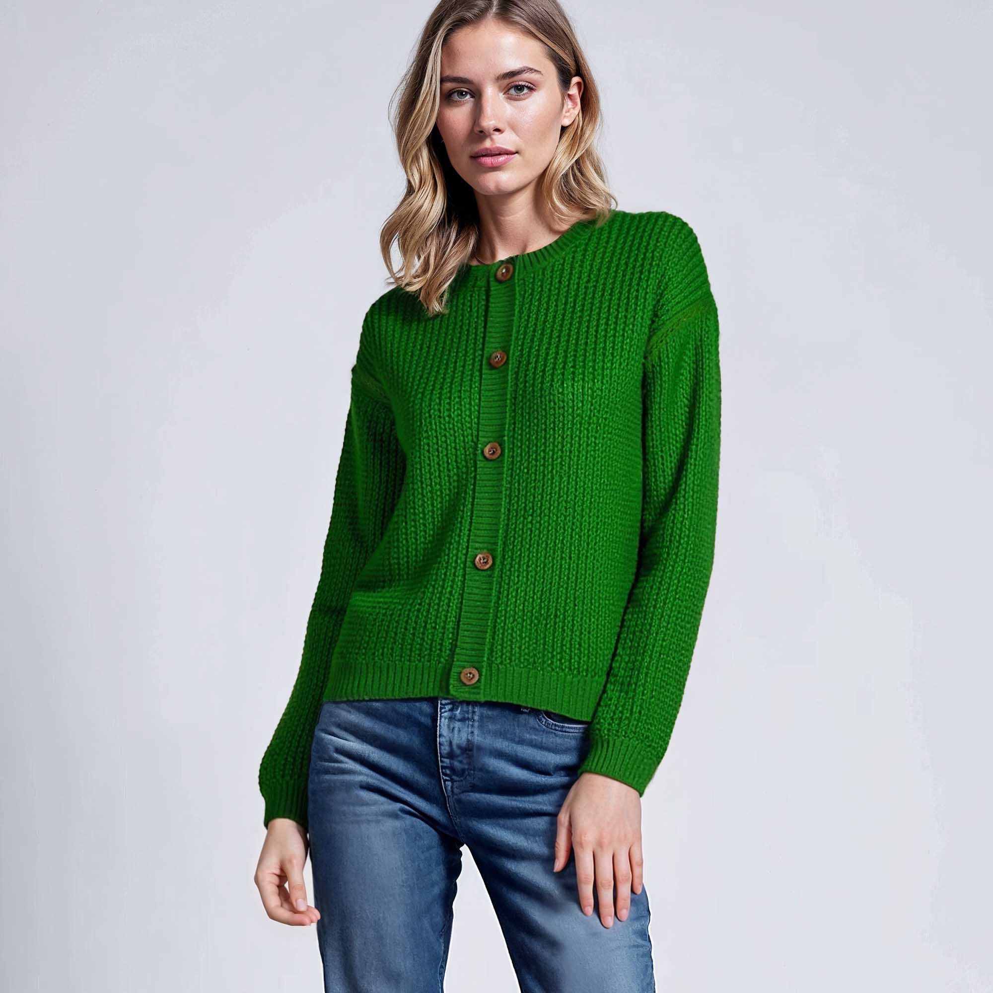 Women | Zumita Cardigan | Bottle Green