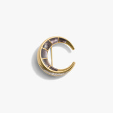 Awe Inspired  Accessories Crescent Moon Brooch