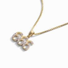 Awe Inspired Necklaces 14K Yellow Gold Vermeil / 666 / 16