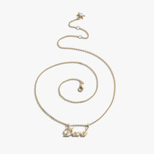 Awe Inspired Necklaces Devil Nameplate Necklace