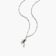Awe Inspired Necklaces Green Diamond Frog Necklace