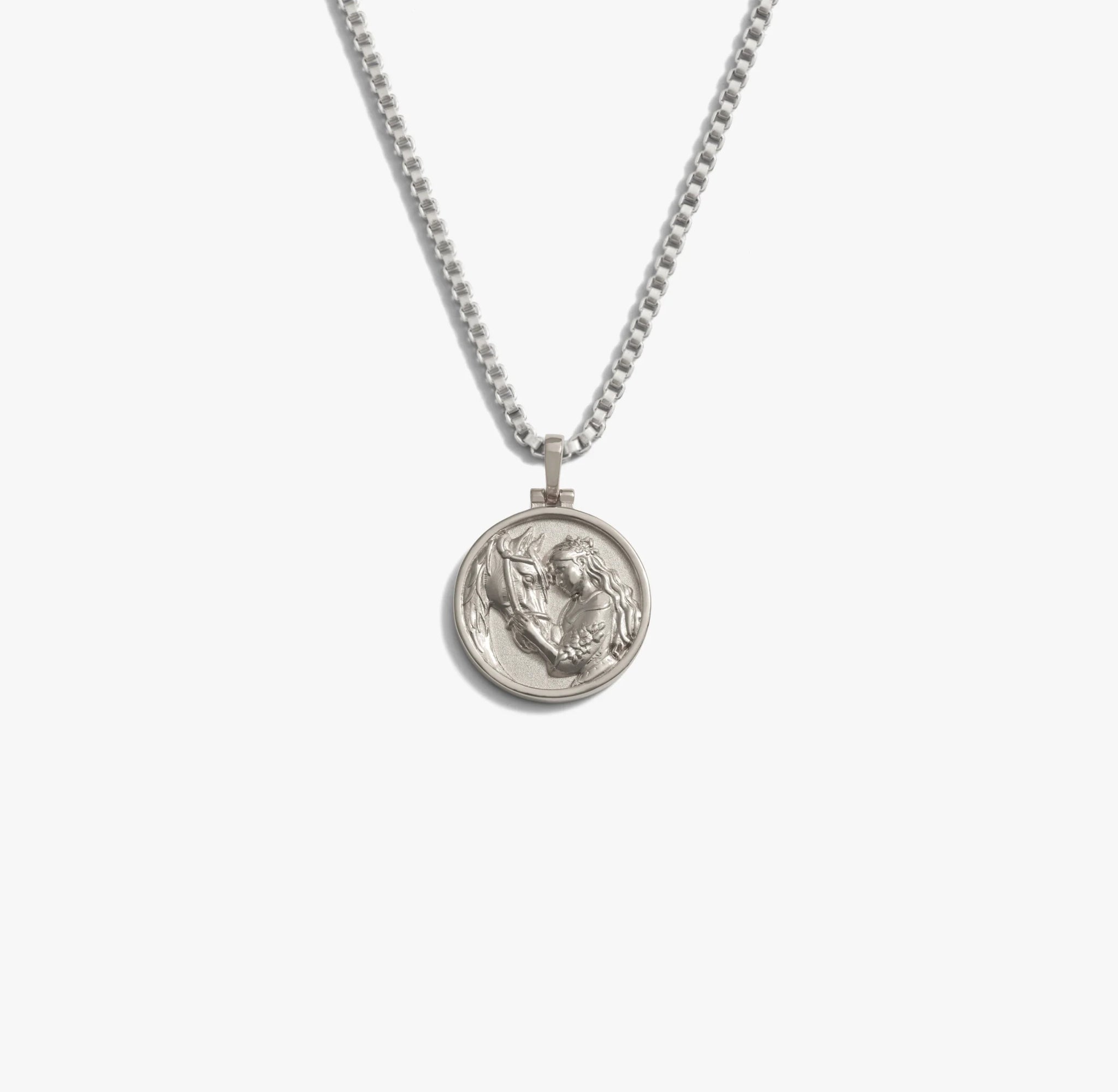 Awe Inspired Necklaces Mini Goddess Coin Necklace