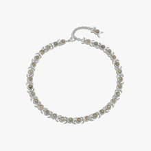 Awe Inspired Necklaces Sterling Silver / Labradorite Triple Moon Tennis Necklace