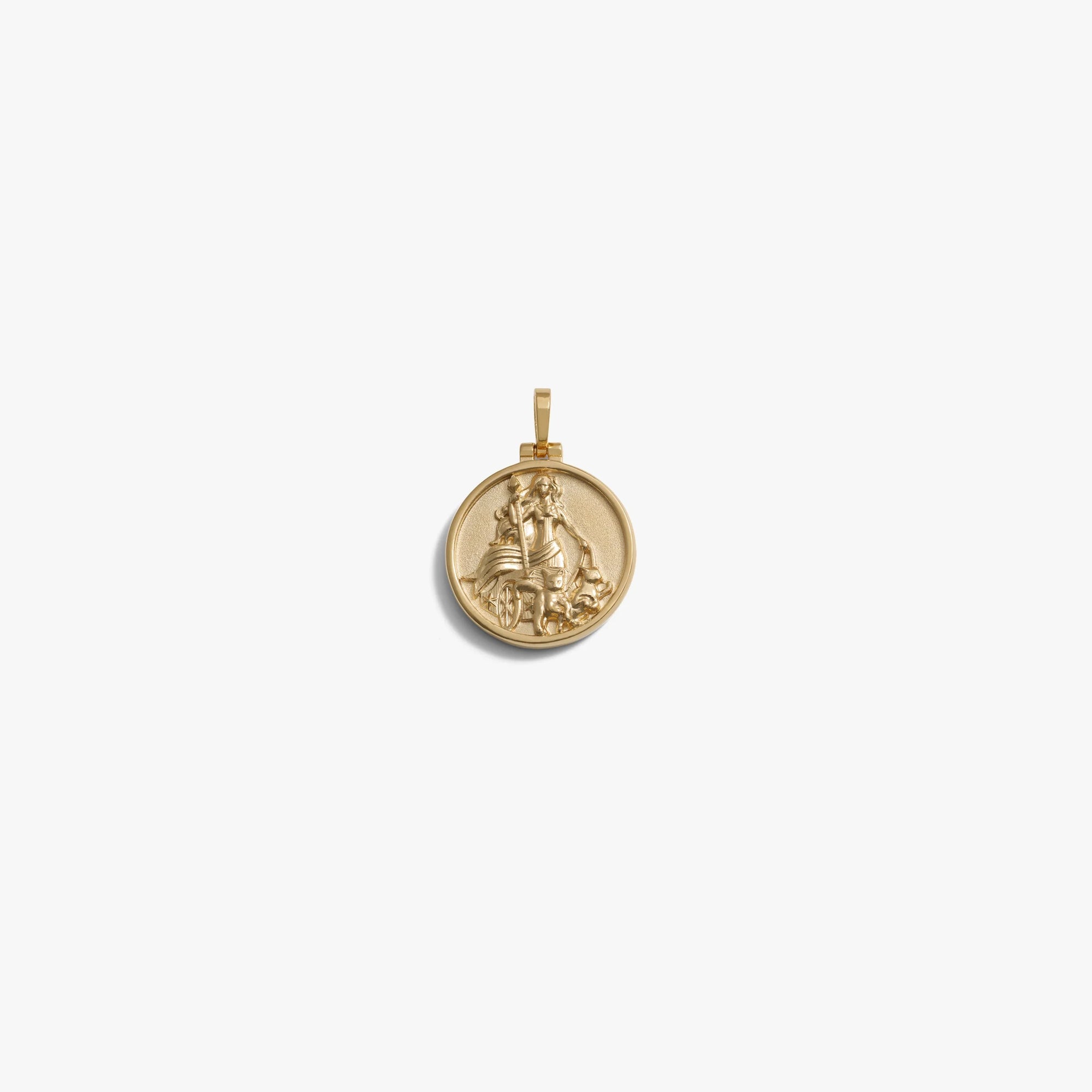 Awe Inspired Pendants 14K Gold Vermeil / Freya Mini Goddess Pendant