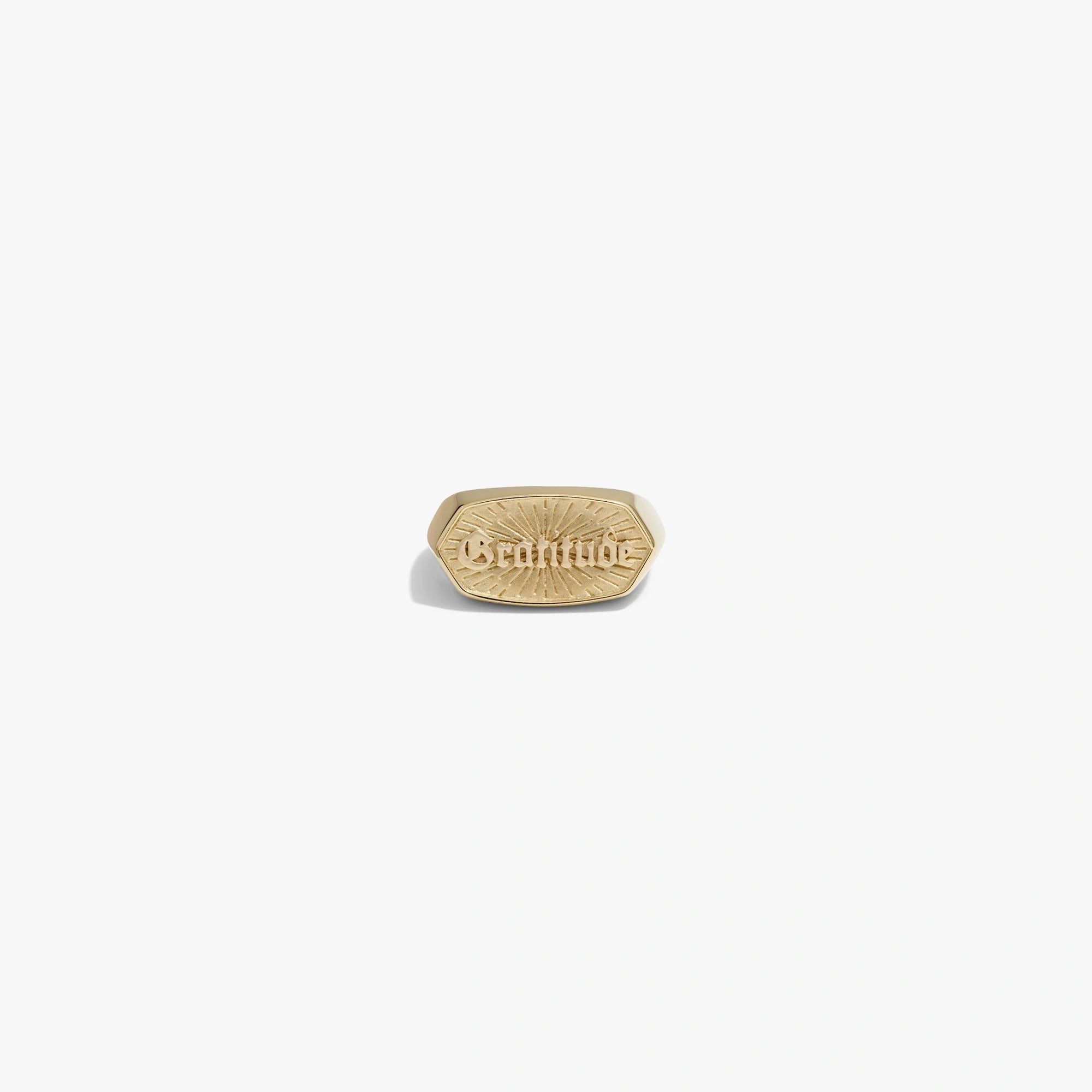 Awe Inspired  Rings Gratitude Affirmation Ring