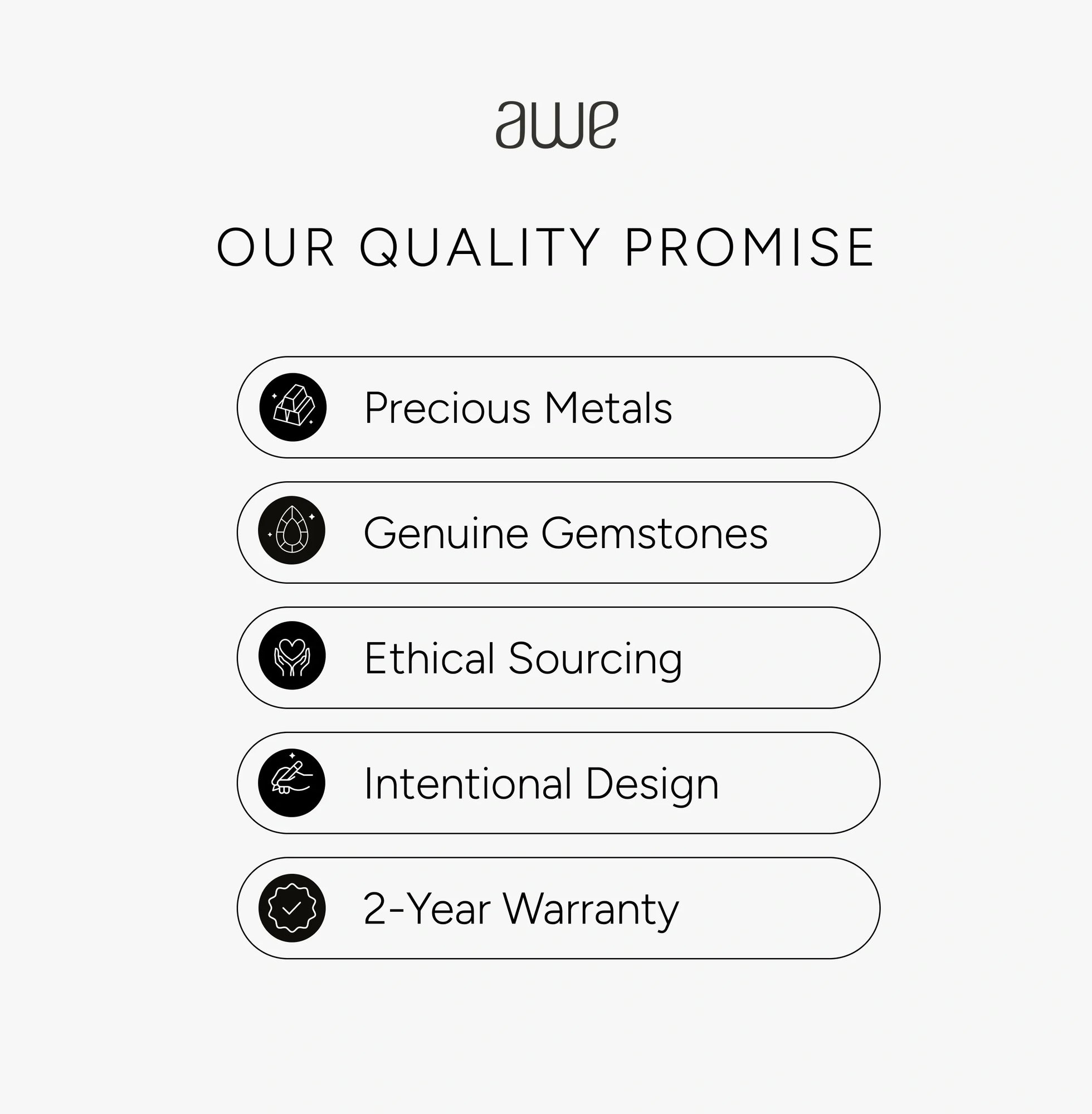 Awe Inspired Rings Aquarius / Air Flip Ring