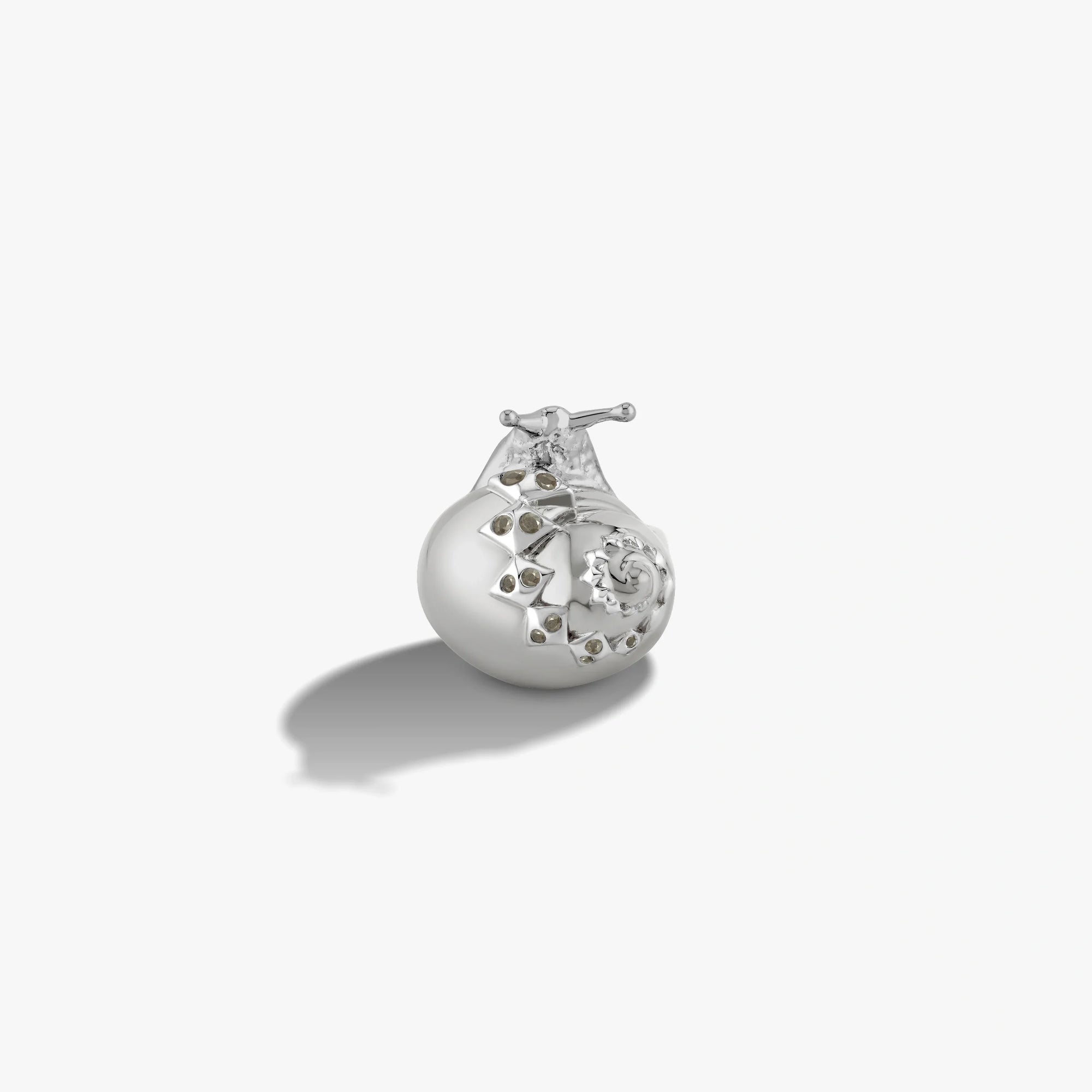 Awe Inspired  Rings Gemstone Snail Ring