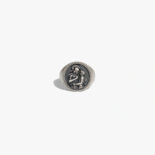 Awe Inspired Rings Gunmetal / 9 Gunmetal Achilles Signet Ring