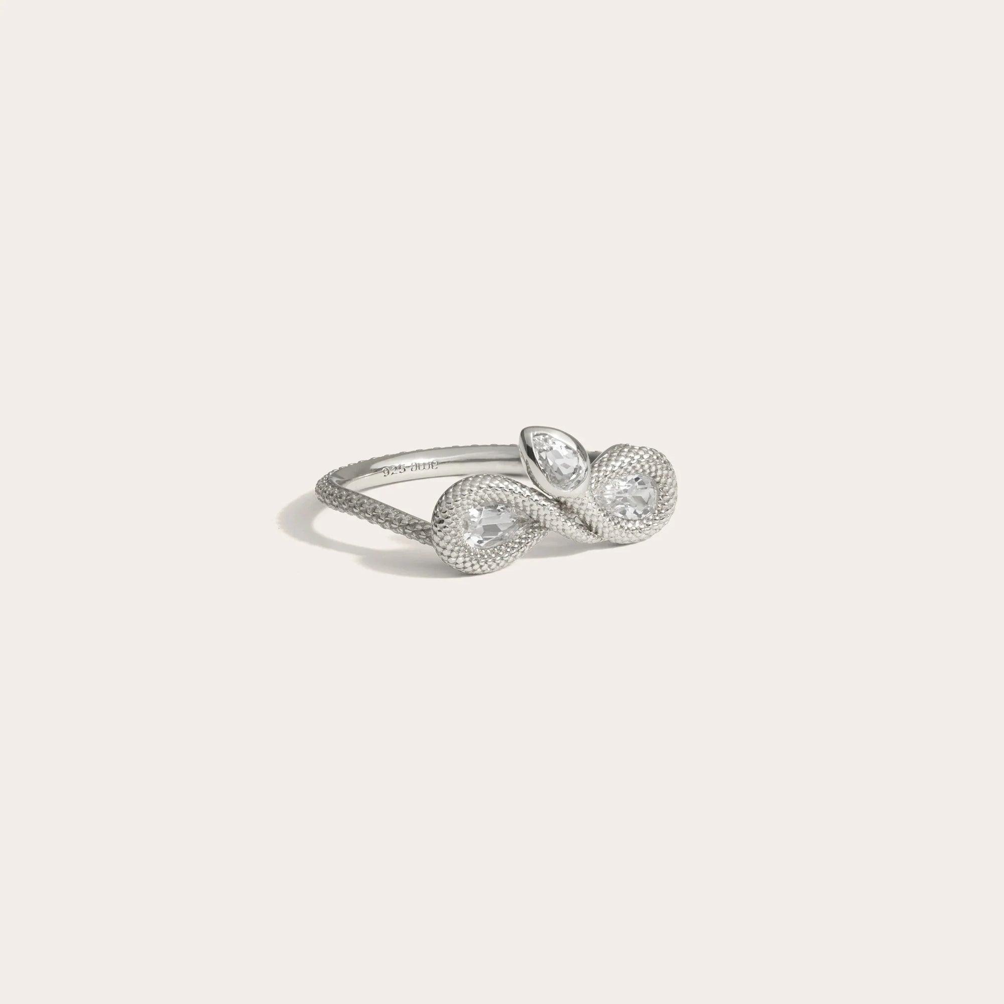 Awe Inspired  Rings Infinity Snake Ring