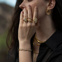 Awe Inspired Rings Snake Gemstone Ring