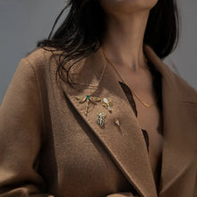 Awe Inspired Tools Moonstone Spider Brooch