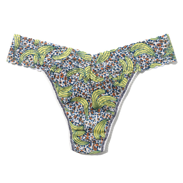 Signature Lace Original Rise Thong | Pick Me (Beige)