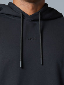 Mens | Mini Logo Hoodie Classic - Siganture-Fit Hyperloop | Black