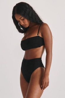 Summer Bikini Top | Black Rib