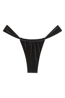 Sandra Bikini Bottom | Black Velvet