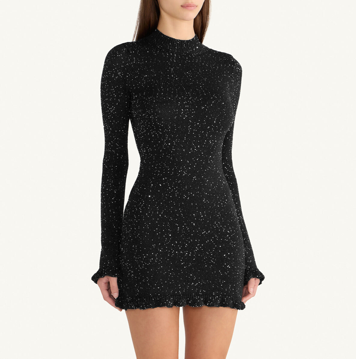 Black/Silver Sequin