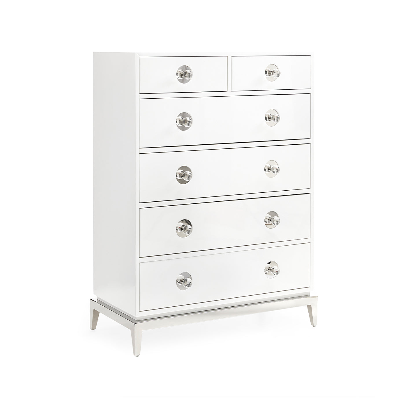 Channing Six-Drawer Chest | White