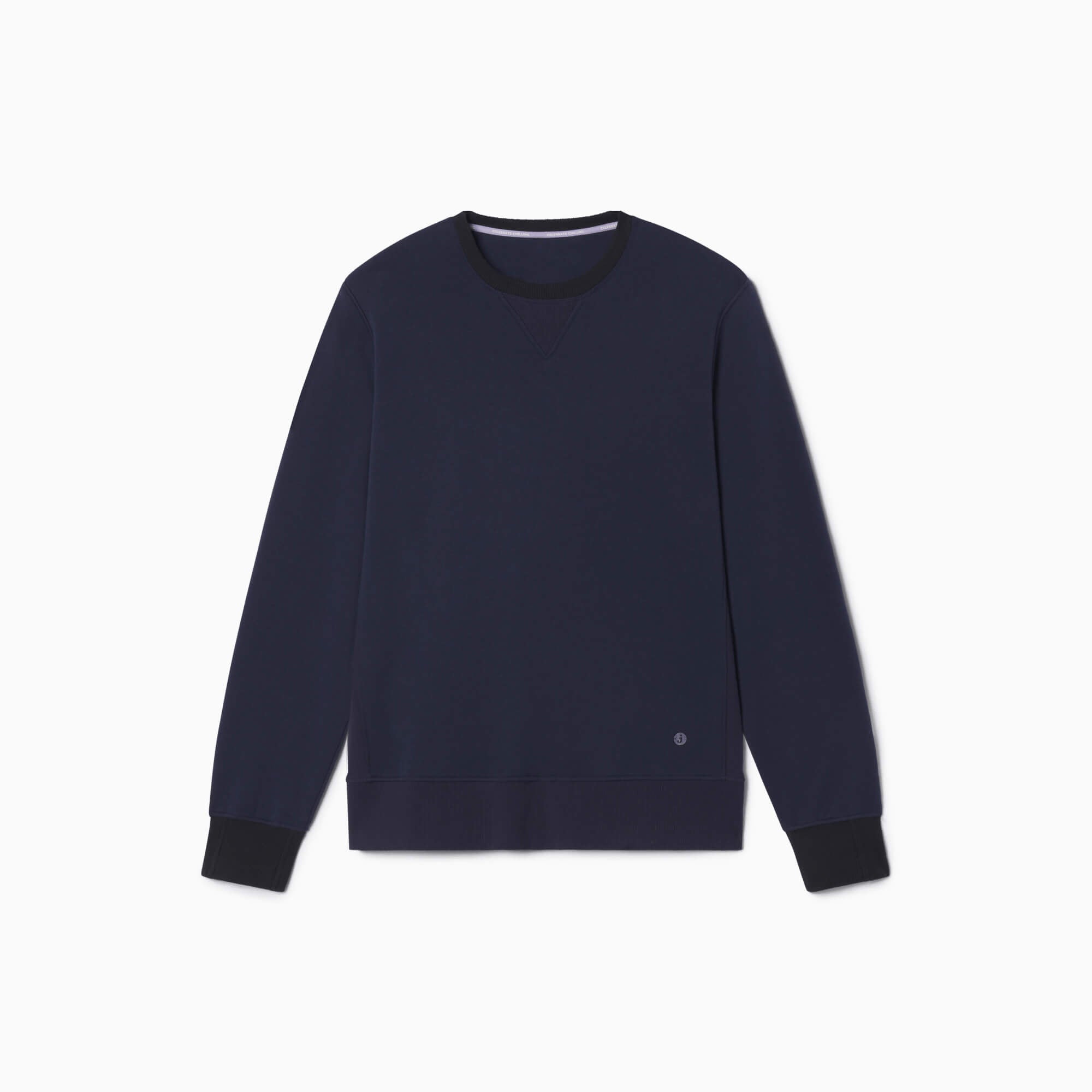 Chilluxe Brushed Fleece Crew | Navy