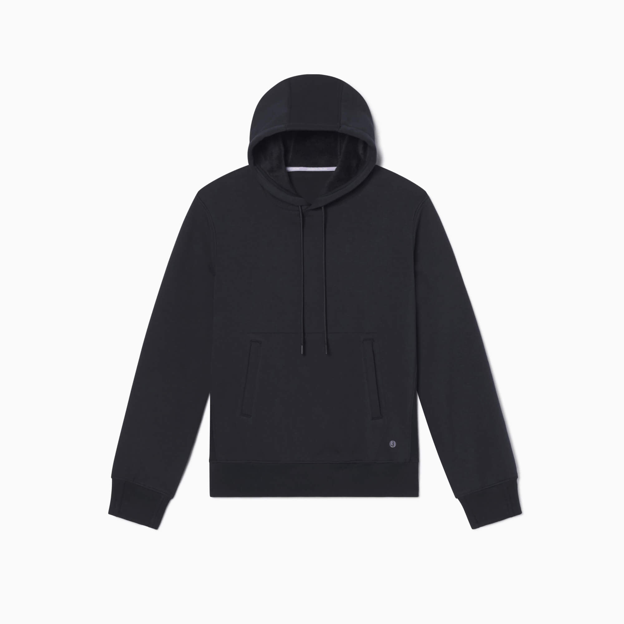 Chilluxe Brushed Fleece Hoodie | Black